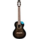 Flight ALMNIGTEQA Nighthawk Tenor Elektro Ukulele - Zwarte Vlek