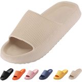 Vivva - FLIPSY - Badslippers - Beige - Antislip - Zachte Slippers