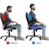 Solfit - Ergonomisch Zitkussen - Orthopedisch Zitkussen - Gelkussen - Dubbellaagse Honingraatstructuur