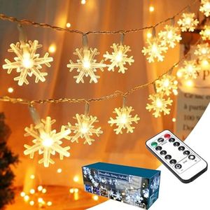 Kerstdecoratie voor buiten, 5-delige kerstboomlichtketting