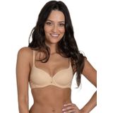 Beige voorgevormde beugel BH Lisca Alegra F - H - Beige - Maat - 80H