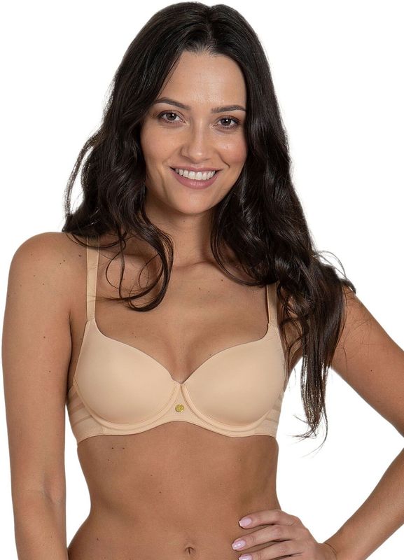 Beige voorgevormde beugel BH Lisca Alegra F - H - Beige - Maat - 80H