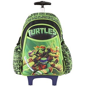 Target Trolley kinderen Tmnt Laptop rolkoffer, 41 cm, groen (Verde)