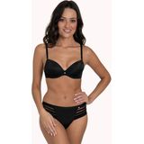 Zwarte beugel bh Lisca Opal B - E - Zwart - Maat - 80B