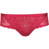 Lisca - Evelyn - Slip - Rood - Katoen - Elegante Kanten Slip