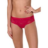Lisca - Evelyn - Slip - Rood - Katoen - Elegante Kanten Slip