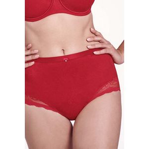 Lisca - Evelyn - Slip - Rood - Katoen en Kant
