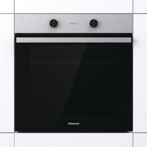 Hisense BI64011AX, multifunctionele oven, Even Bake 77 liter, gelijktijdig koken x 5, grillmodus, snel opwarmen, eenvoudige reiniging, afneembare deur