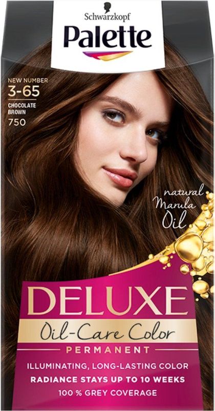 Schwarzkopf - Palette Deluxe - Haarkleuring - Chocolate Brown - 750 ml