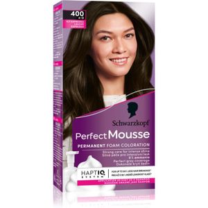 Schwarzkopf Perfect Mousse Pernamente Haarkleuring Tint  400 Icy Espresso