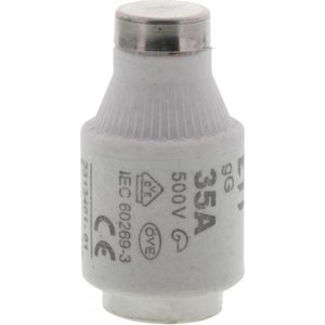 Sicherung DIII 35A gG E33, 500V AC 250V DC, Ausschaltvermögen 50kA, Norm DIN EN 60269-1, DIN EN 60269-3, mit Statusanzeige - (5 Stück)
