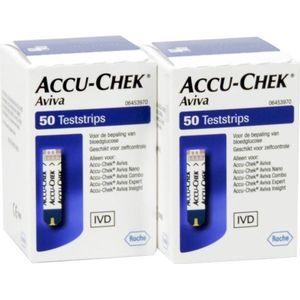 Accu Chek Aviva (2x 50 strips) actiepakket