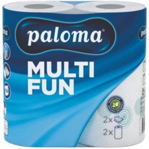 Paloma keukenrol 2-laags 50 vel, 2 rollen
