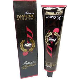 Symphonic Professional Intenso Haarkleurcrème Demi Permanent 60ml - 04/6 Medium Brown Intensive Purple / Mittelbraun Intensiv Lila