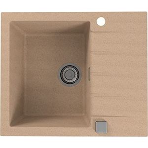 ALVEUS 1132019 - Gootsteen CADIT 59x50 cm graniet/beige