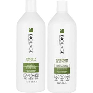 Biolage Strength Recovery Shampoo & Conditioner - 2x1000ml