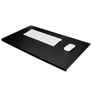 PU lederen bureaumat, bureaumat met randbescherming, waterdichte bureaubeschermer, grote muismat laptop gaming schrijfpad kantoor bureau blotter