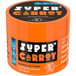 OLIVAL Super bruiningsversnellende wortelgelei SPF 10 - met natuurlijke oliën - wortelolië - 100 ml - Tan Deepener