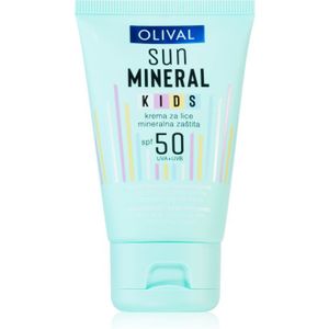 Olival Sun Mineral Kids Kinder zonnebrandcrème voor Gezicht en Lichaam SPF 50 50 ml