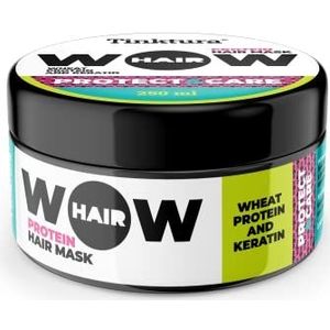Tinktura - Wow - Haar masker - Protect & Care - Proteine - Keratine - Argan olie - Vegan