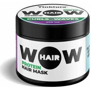 Tinktura - Wow -Haarmasker - Curls & Waves - Krullend haar - Proteine - Keratine - Onhandelbaar haar - Vegan