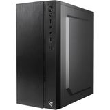 SBOX - PCC-05 - Micro Tower Behuizing - Zwart - MicroATX