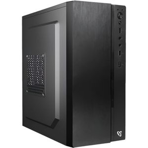 SBOX - PCC-05 - Micro Tower Behuizing - Zwart - MicroATX