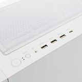 White Shark - WARHEAD - Midi Tower Behuizing - Wit - RGB Ventilatoren