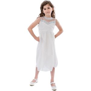 Bruidsmeisjes jurk Bo wit Maat 110