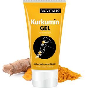 BIOVITALIS - Curcumine gel - Gel voor een betere mobiliteit - Spier-  & Gewrichtsbalsems - 150 ml