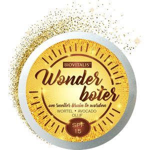 BIOVITALIS Wonderboter om sneller bruin te worden SPF15 150 ml - Tanning Butter - Tan Deepener - Zonnebrand