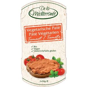 Pate Mediterranee - Vegetarische Paté - Tomaat - Hartige Spread