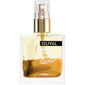 Olival - Magical Gloden Oil - Multifunctionele Droogolie - 50 ml - Voor Gezicht Lichaam en Haar