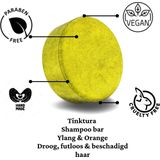 Tinktura Shampoo Bar Ylang/Orange Droog, futloos en beschadigd haar  - 1St
