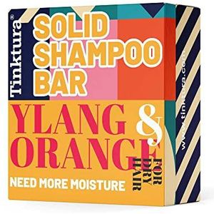 Tinktura Shampoo Bar Ylang/Orange Droog, futloos en beschadigd haar  - 1St