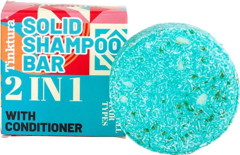 Tinktura - Shampoo Bar 2 In 1 - Voor Alle Haartypen - Macadamia-Argan-Jojobaolie