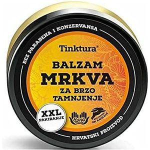 Tinktura - Carrot Balm XXL - SPF10 - 100 % Natuurlijke Zelfbruiningsbalsem - Mrkva balzam -Sneller bruin - Snelbruiner - Vitamine E - Parabeenvrij