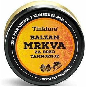 Tinktura Carrot Balm, Quick Tan Tanning Balm with Carrot Extract, 100 ml