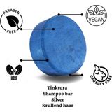 Tinktura - Shampoo Bar - Silver - Vegan - Krullend Haar - Bergamot - Sinaasappel - Aardbei