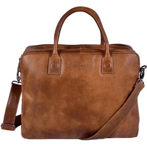 DSTRCT Fletcher Street Leren Laptoptas - 15,6 inch - Cognac