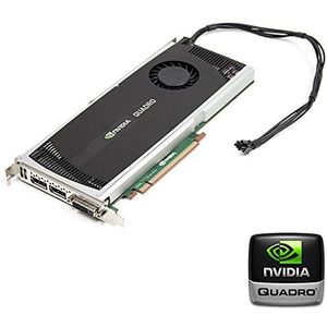nVidia Quadro 4000 - Grafische Videokaart - 2GB - Dual DVI - CUDA