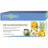 Cydonia - Vijf Plantenextracten - droge vagina - overgang - intieme ongemakken - vaginale zetpillen