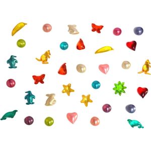 Badparels 30 stuks - figuurtjes en rond