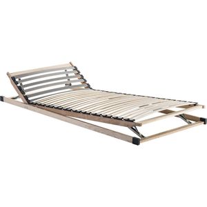 Beter Bed Bossflex 200 Lattenbodem 80 x 210 cm - Handverstelbaar - Bedbodem - Max. 90kg - Hout