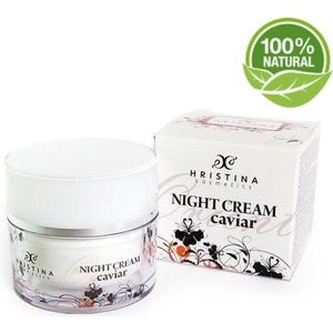 Caviar Bio Nacht Creme Anti-Age - Met Retinol en Hyaluronzuur - 50 ml