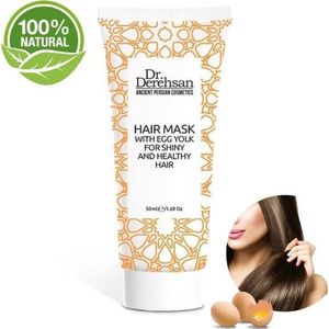 Shiny And Healty Eigeel Haar Masker - Met Castorolie & Olijfolie - 200ml