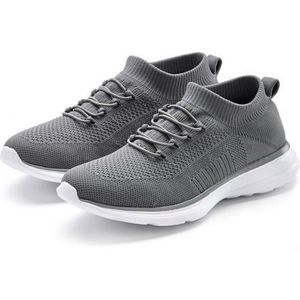 Lascana Sneakers - Slipper - Grijs - Vegan - Laag