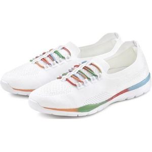 LASCANA Sneaker Slipper, Halbschuh, zum Reinschlüpfen, leichtes Meshmaterial VEGAN
