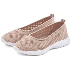 LASCANA Sneaker Ballerinas, ultraleichter Slipper, Slip-On-Sneaker, Freizeitschuh VEGAN