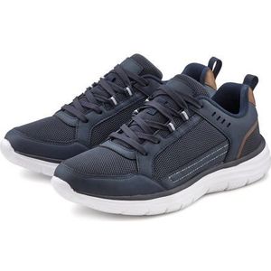 AUTHENTIC LE JOGGER Sneakers in materiaalmix, veterschoenen, vrijetijdsschoenen, ultralicht vegan